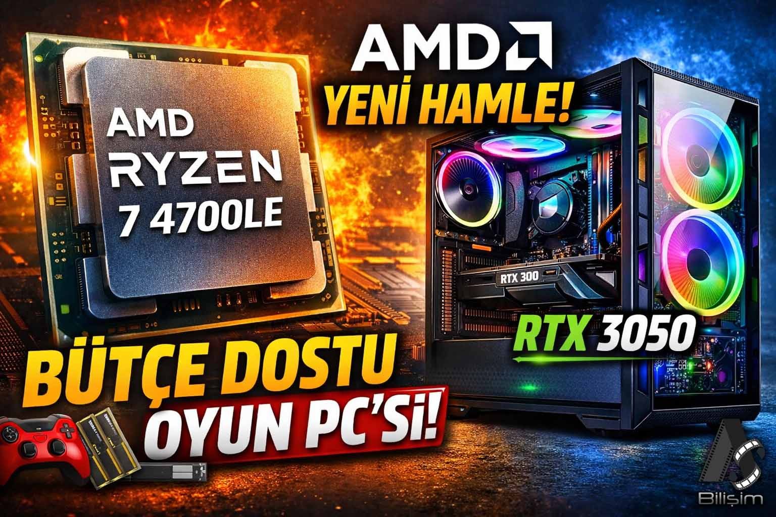 AMD, Eski Zen 2 Mimarisini Yeniden Canlandırıyor, Ryzen 7 4700LE