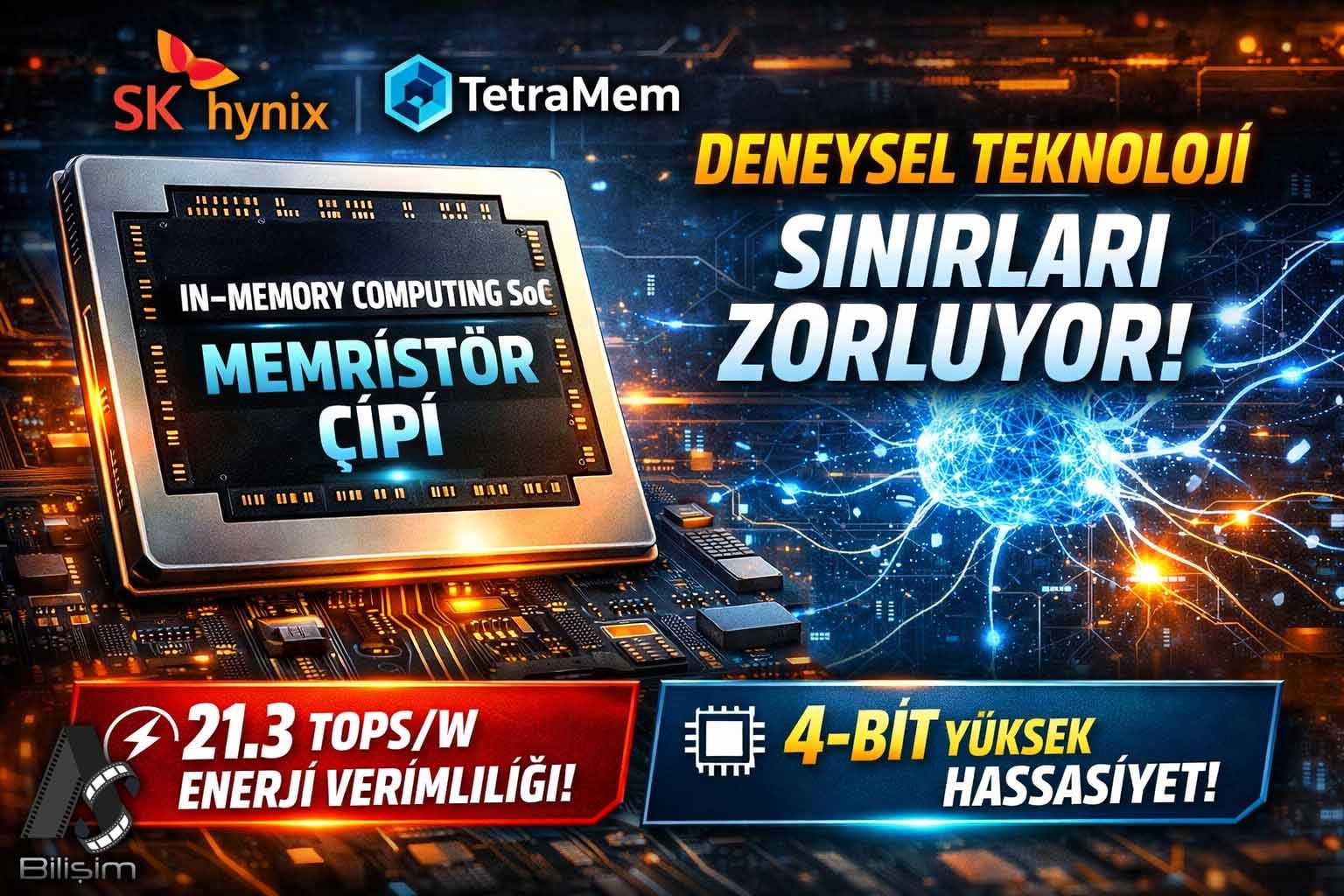 SK hynix ve TetraMem’den Edge AI Cihazları İçin Devrimsel İş Birliği