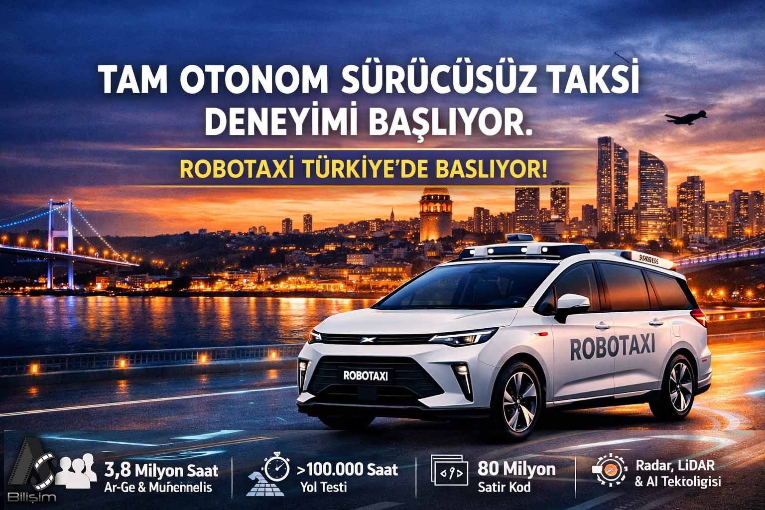 Şoförsüz Yolculuğa Hazır mısınız? Maxus MIFA 7 Türkiye Yollarına Çıkıyor!