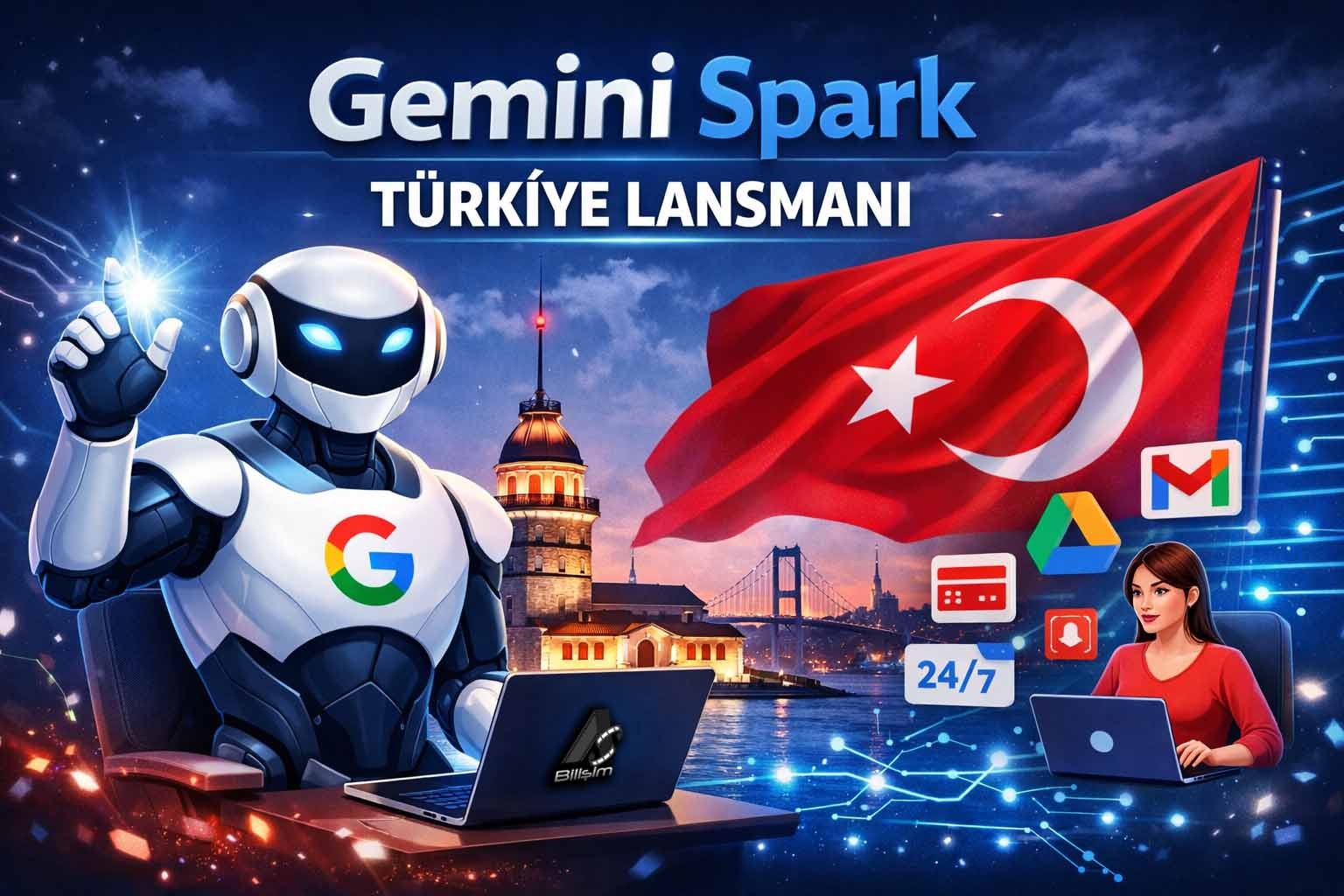 7/24 Çalışan Otonom Ajan Gemini Spark Türkiye'de!