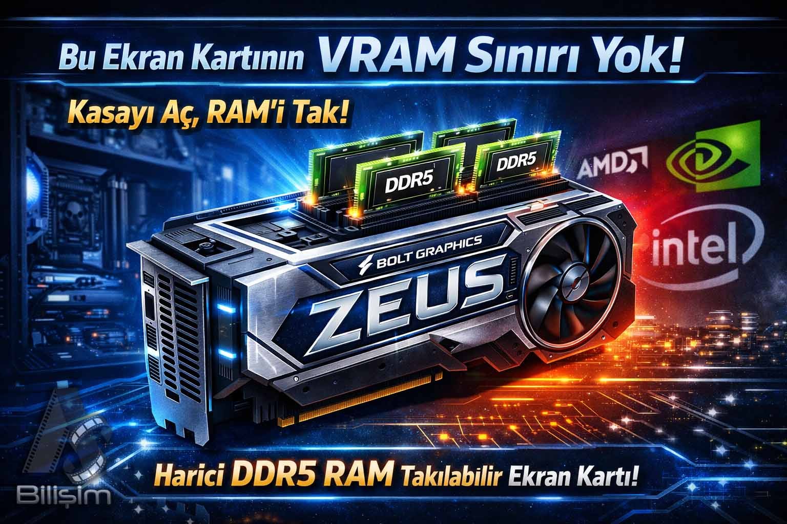 Bilgisayar Dünyasında Devrim: Ekran Kartına RAM Takma Dönemi Başlıyor!