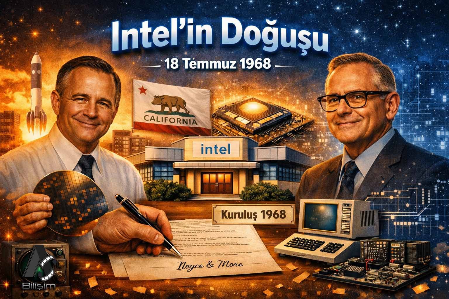 Teknoloji Tarihinde Bugün - İntel 58 Yıl Önce Bugün Kuruldu