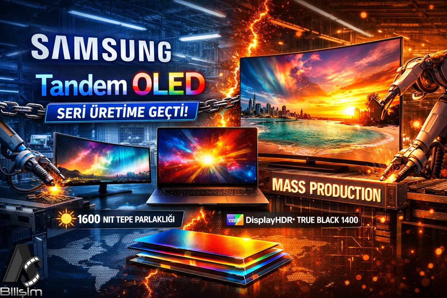 OLED Ekranların (Burn-In) Ekran Yanması Tarihe Gömülüyor! Samsung’tan Tandem OLED Mucizesi.