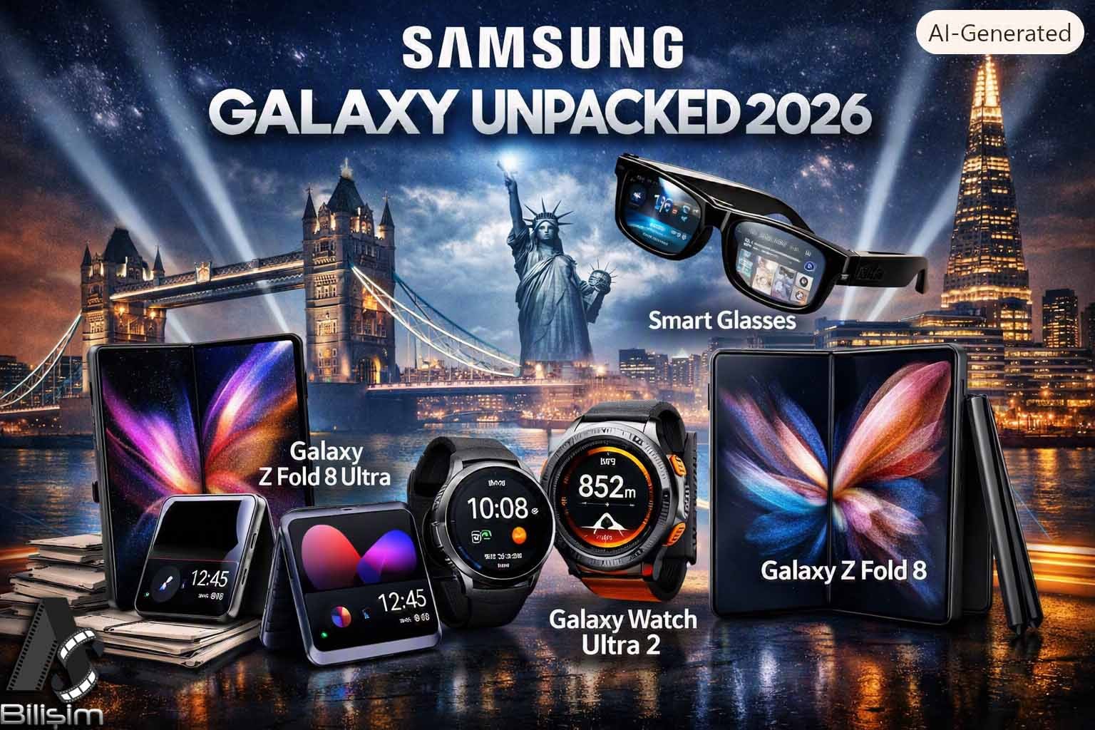 Samsung Galaxy Unpacked Etkinliğinde Şov Yaptı!  