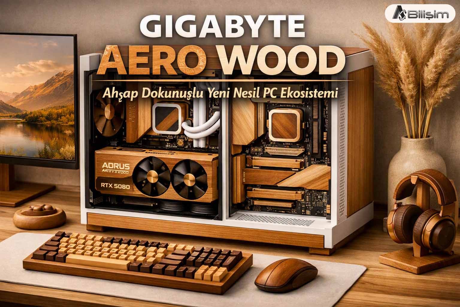 GIGABYTE’tan Gerçek Ahşap Dokunuşlu Yeni Nesil PC Ekosistemi