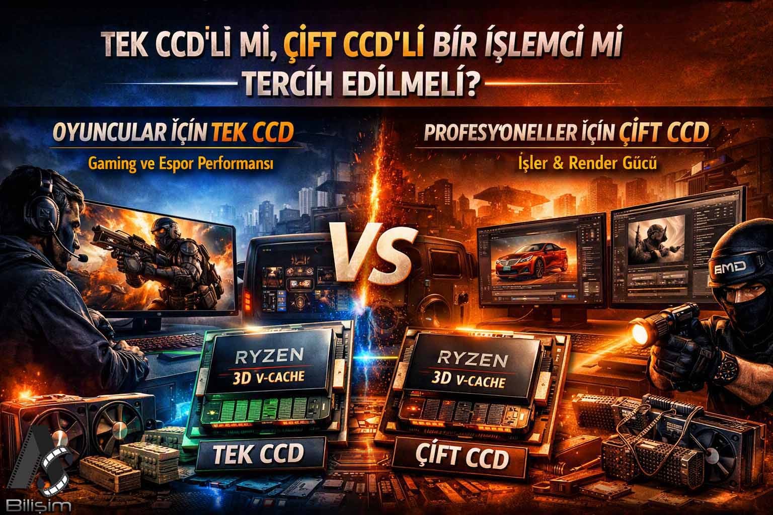 Tek CCD'li mi, Çift CCD'li Bir İşlemcimi Tercih Edilmeli?