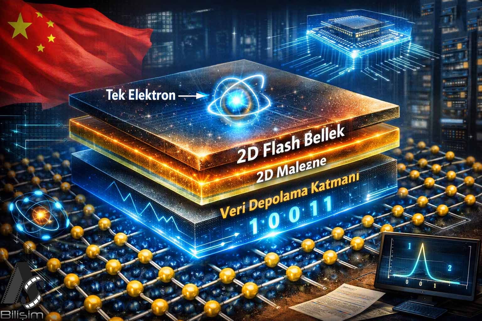 Çinli Bilim İnsanlarından Devrim: Tek Elektronla Veri Depolamayı Başardılar!
