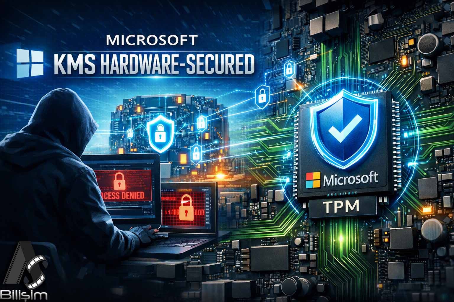 Microsoft’tan Korsan Windows’a Donanımsal Barikat; TPM Dönemi Başlıyor.