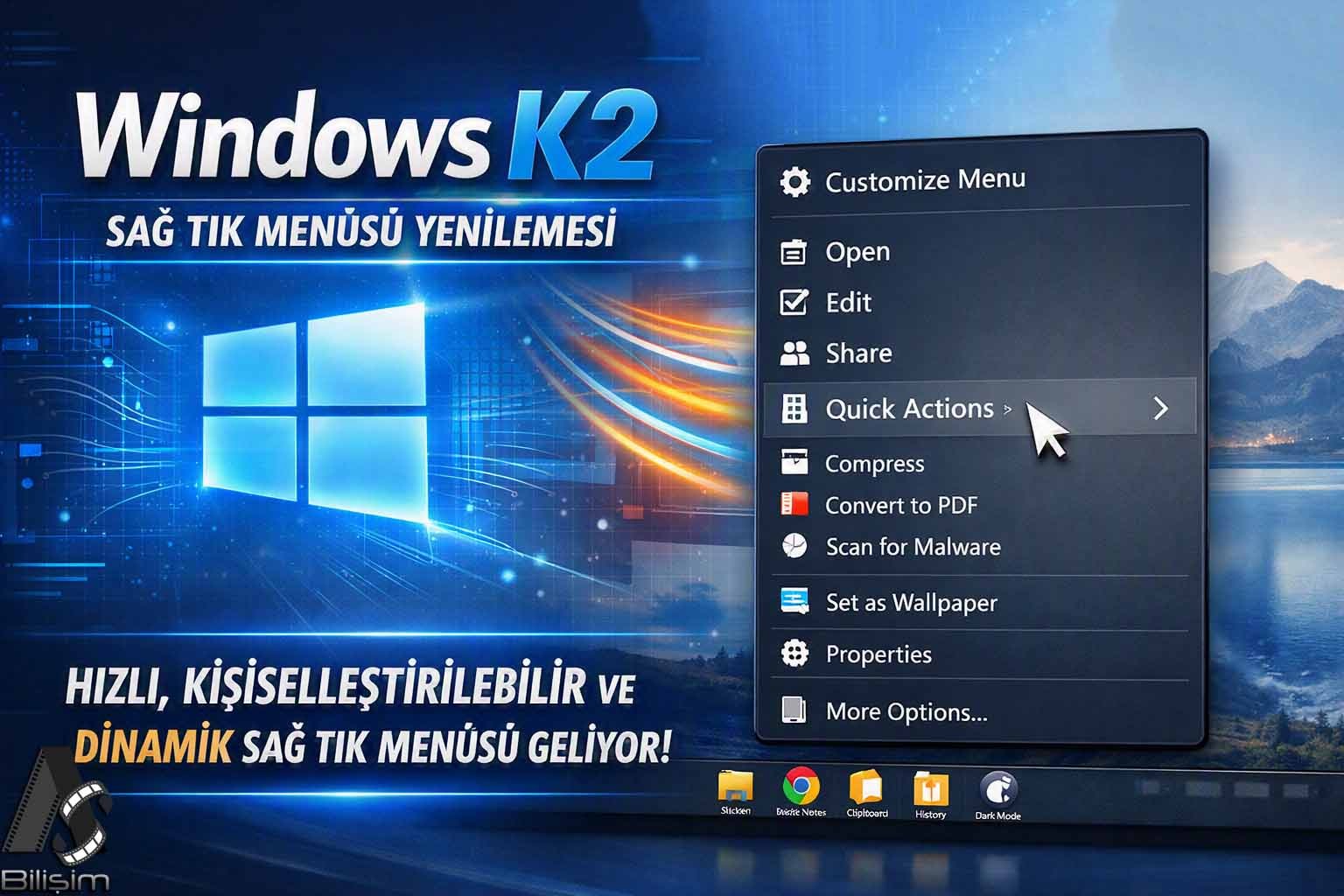 Windows 11'de Kronik Sağ Tık Çilesi Bitiyor