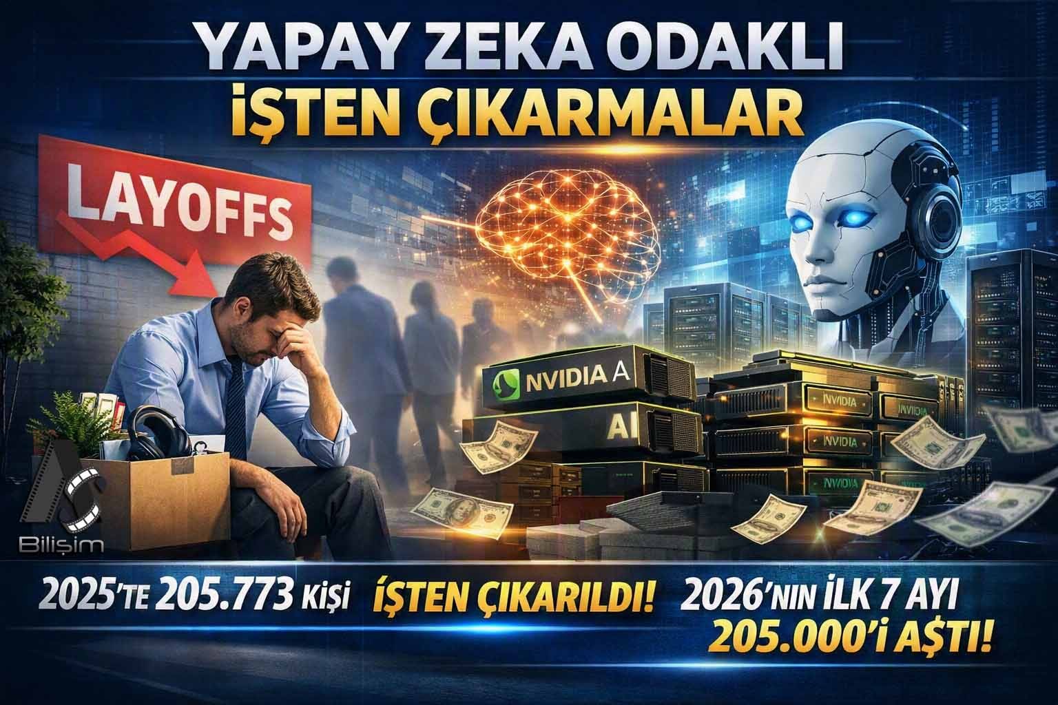 Teknoloji Sektöründe Yapay Zeka Yatırımları Artarken İşten Çıkarmalar Tarihi Rekor Kırdı