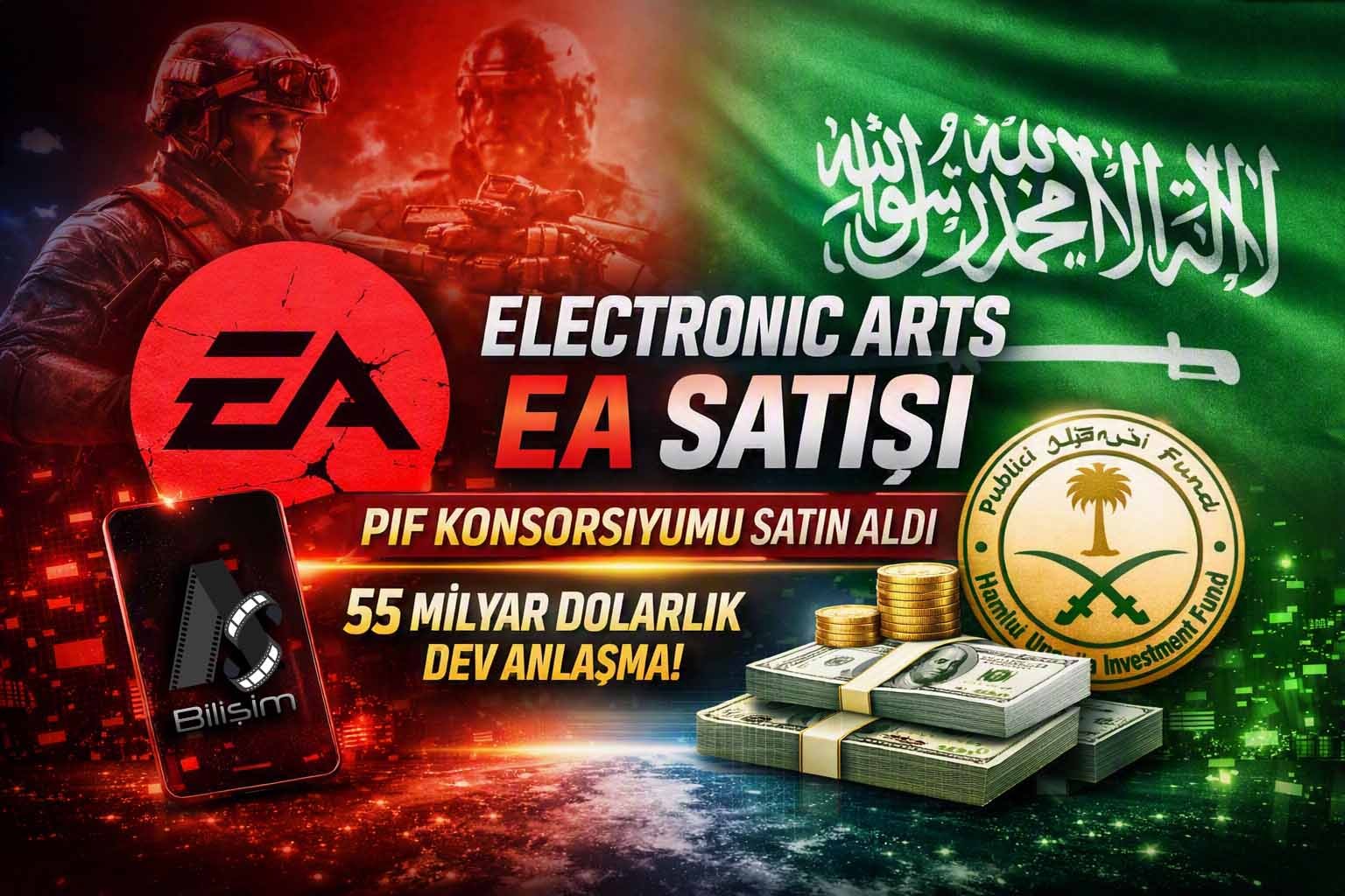 EA Electronic Arts 55 Milyar Dolara Resmen Satıldı, 