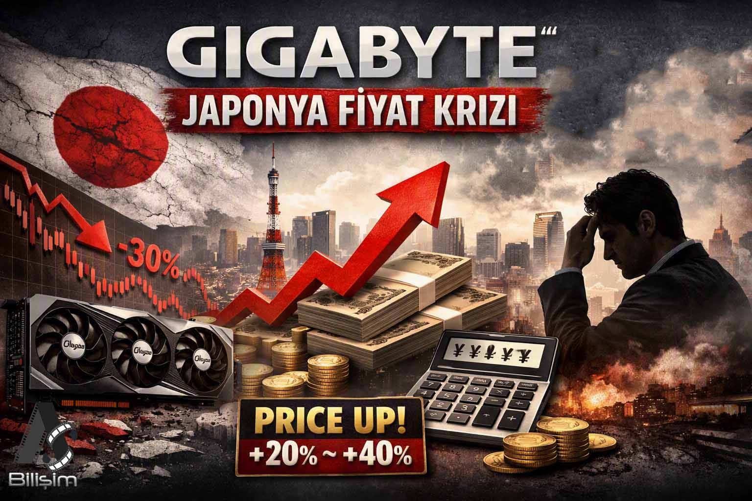 Gigabyte Japonya'da Ekran Kartı Fiyatlarını %40 Oranında Artırdı 