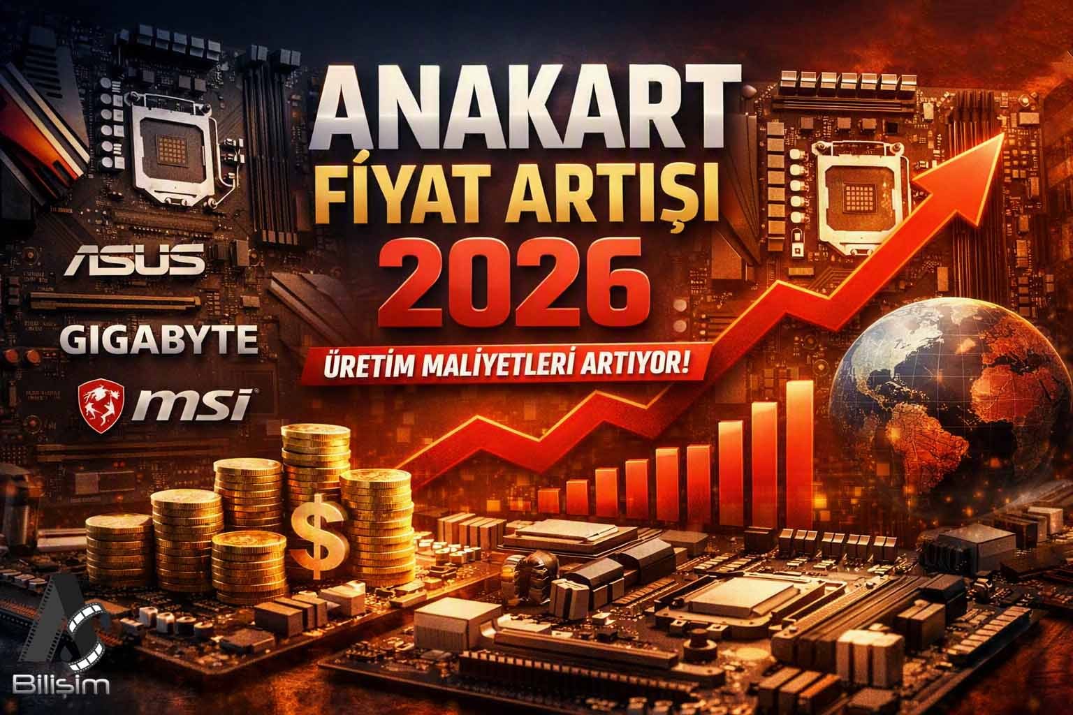 PC Toplayacaklar Dikkat! Üç Dev Markadan Ortak Zam Kararı!