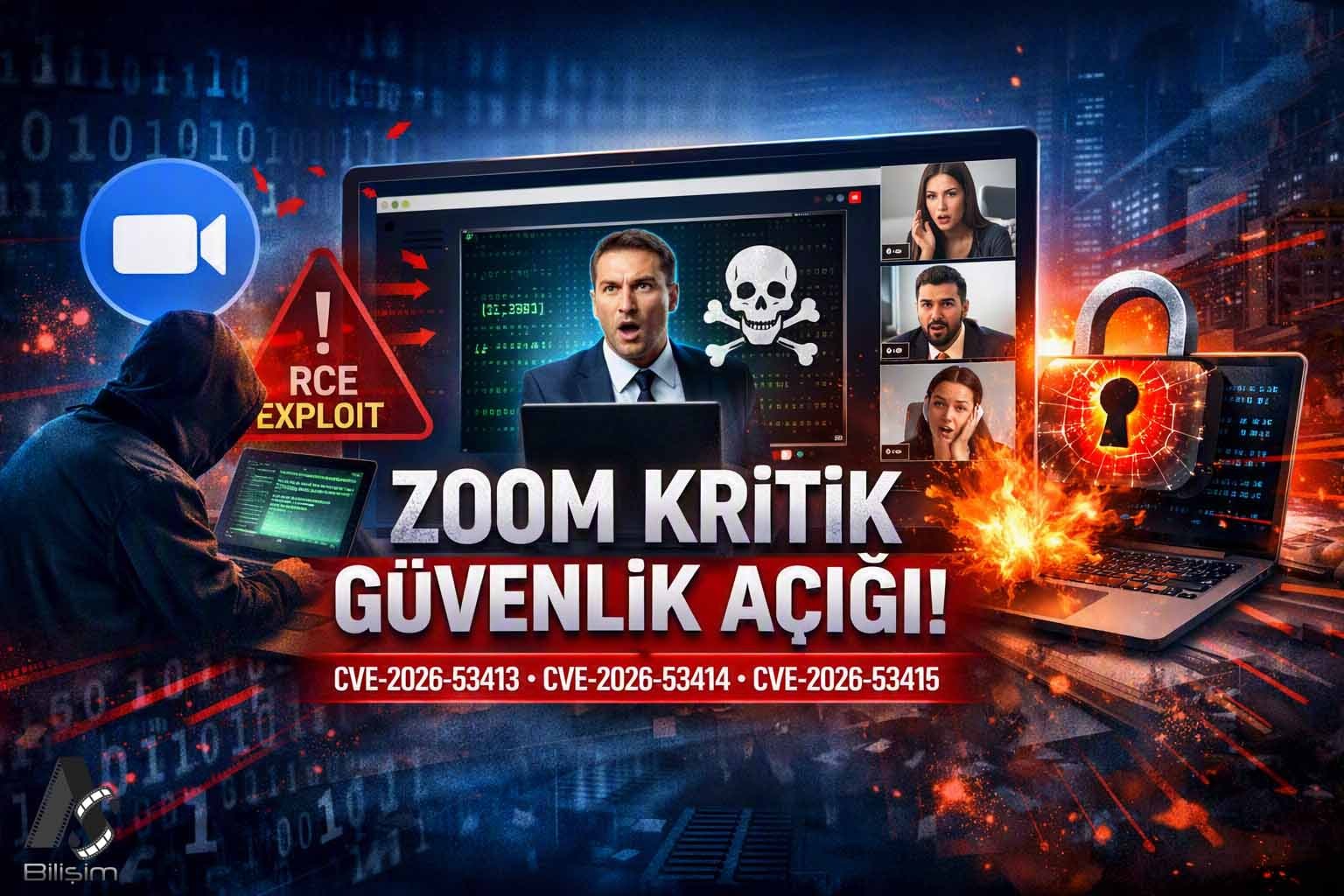 Zoom Kullanıcıları Dikkat! Yapay Zekanın Ürettiği İlk Siber Silah "Zoomsday"