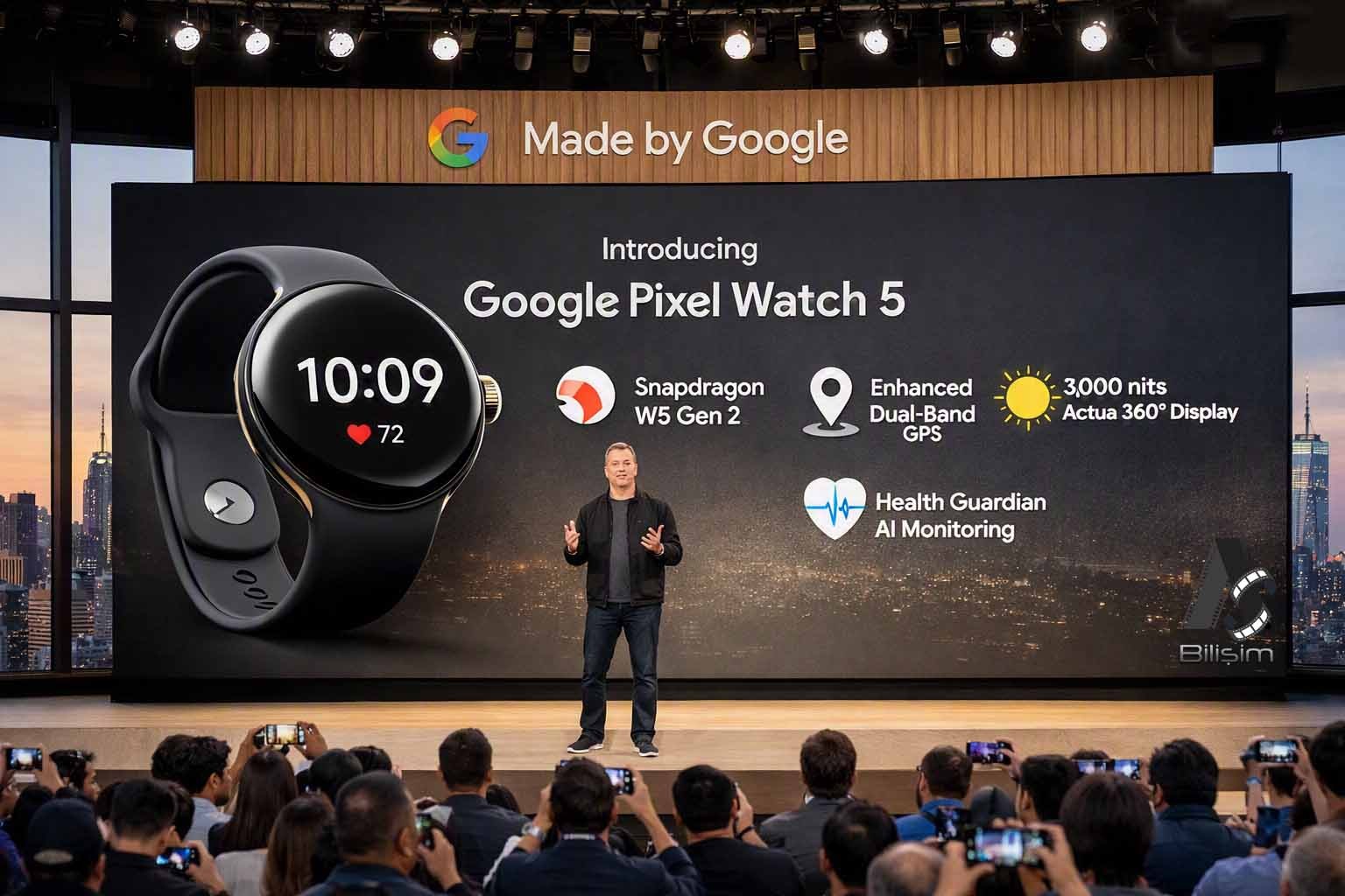 Dünyanın En Hassas GPS’ine Sahip Google Pixel Watch 5 Resmen Karşımızda!