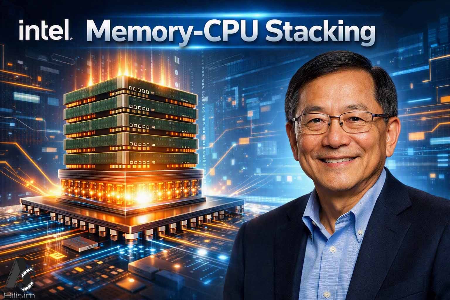 İşlemcinin Üstüne Bellek İstiflemek Mi? Memory-CPU Stacking Nedir?