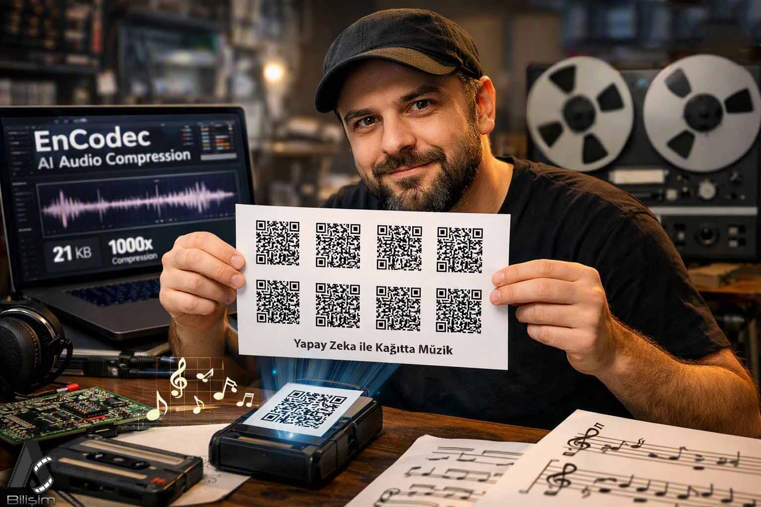 Bu 8 QR Kodun İçinde Koskoca Bir Müzik Dosyası Gizli!