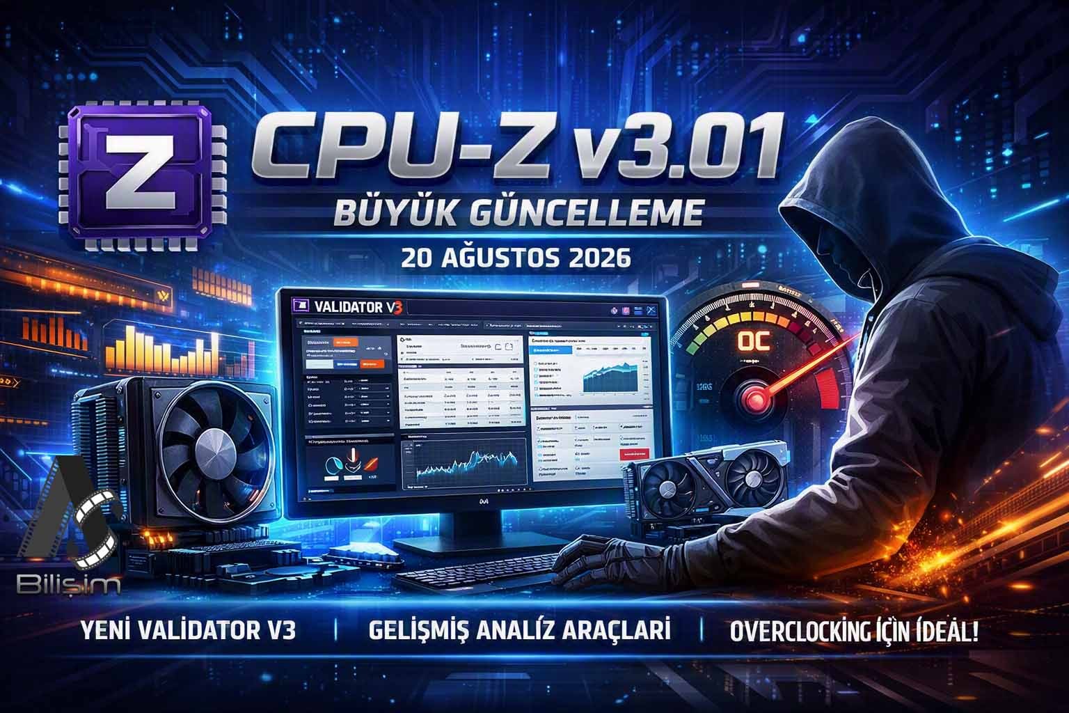 CPU-Z 2001'den Beri En Büyük Güncellemesini Aldı: İşte V3 Sürümü ve Tüm Özellikleri!