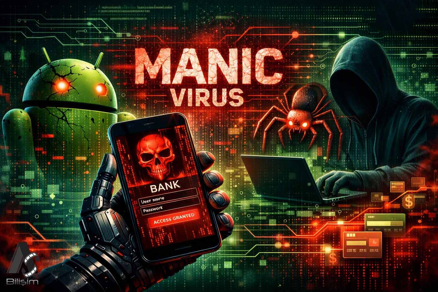 Android’i Saran "Manic" Virüsü Ezberleri Bozdu!