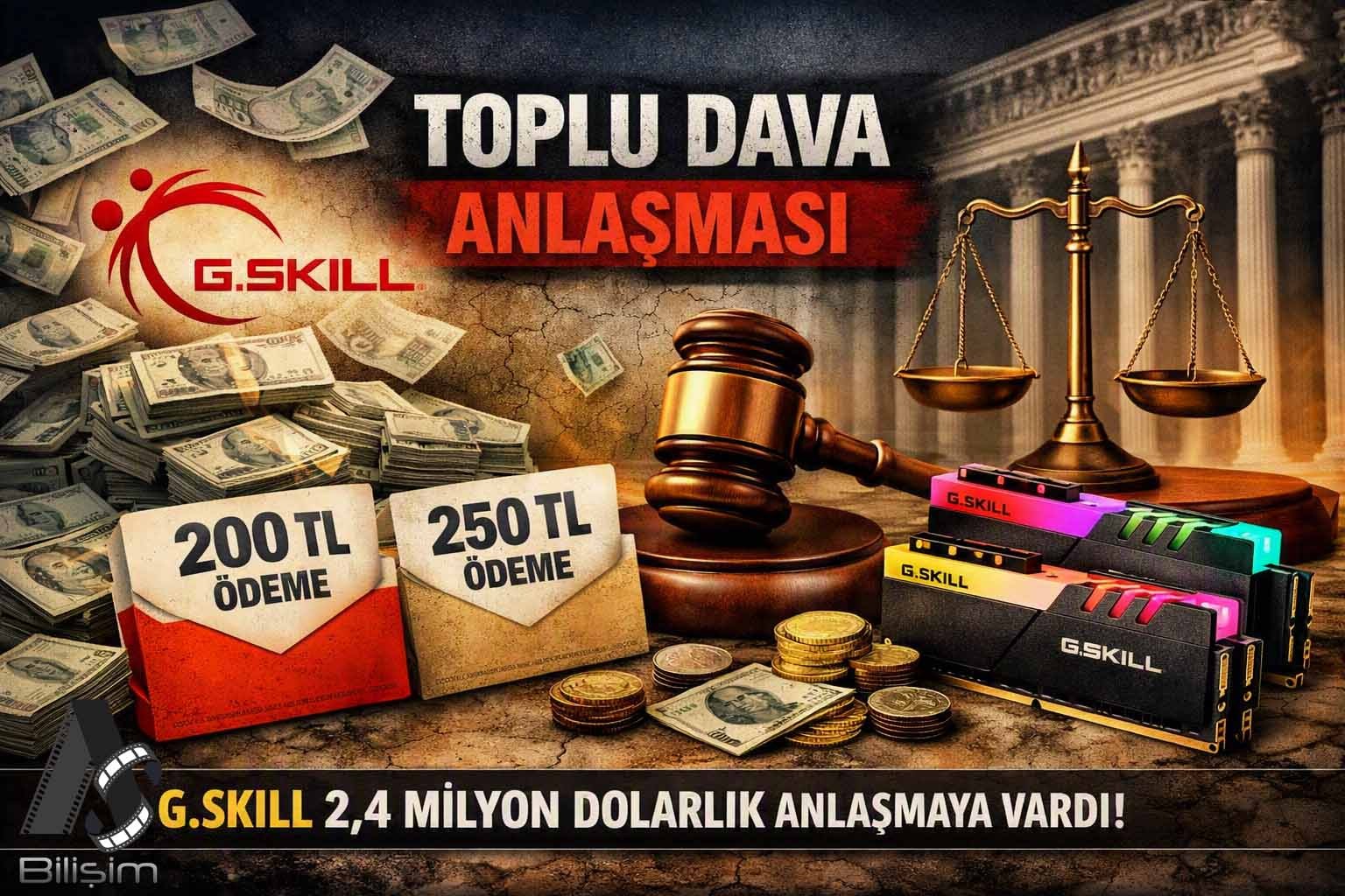 G.SKILL Yanıltıcı Hız Reklamları Davasında Ödemelere Başladı