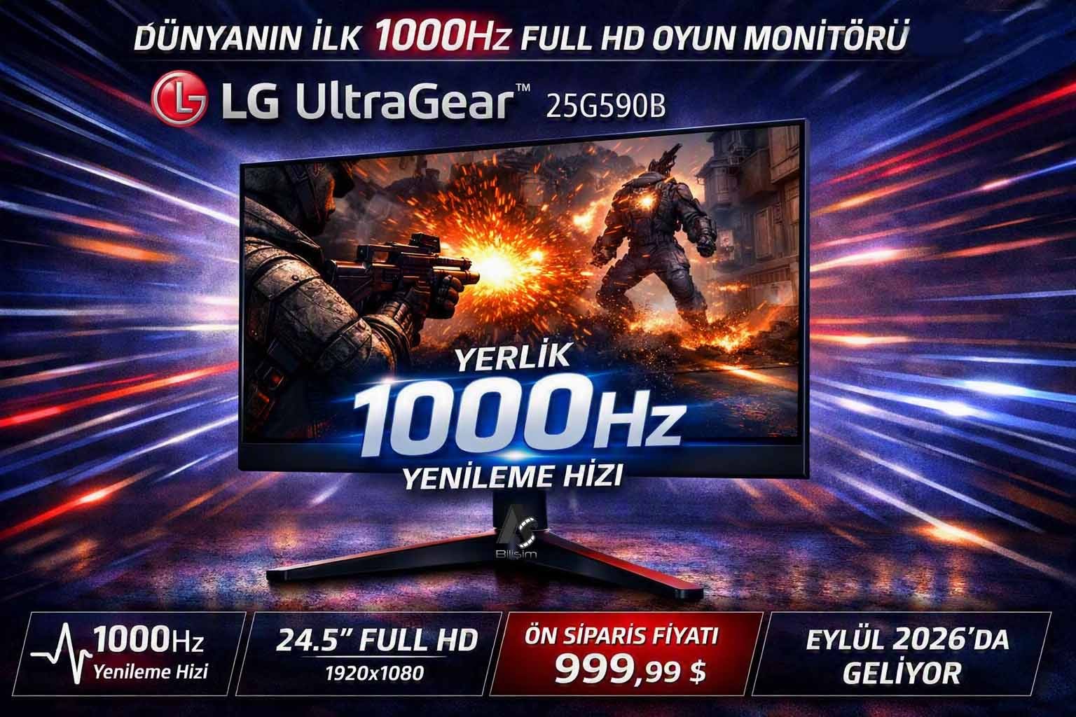 "Hz Başına 1 Dolar!" LG’nin Yeni Monitörü Oyun Dünyasındaki Tüm Kuralları Yıkmaya Geldi