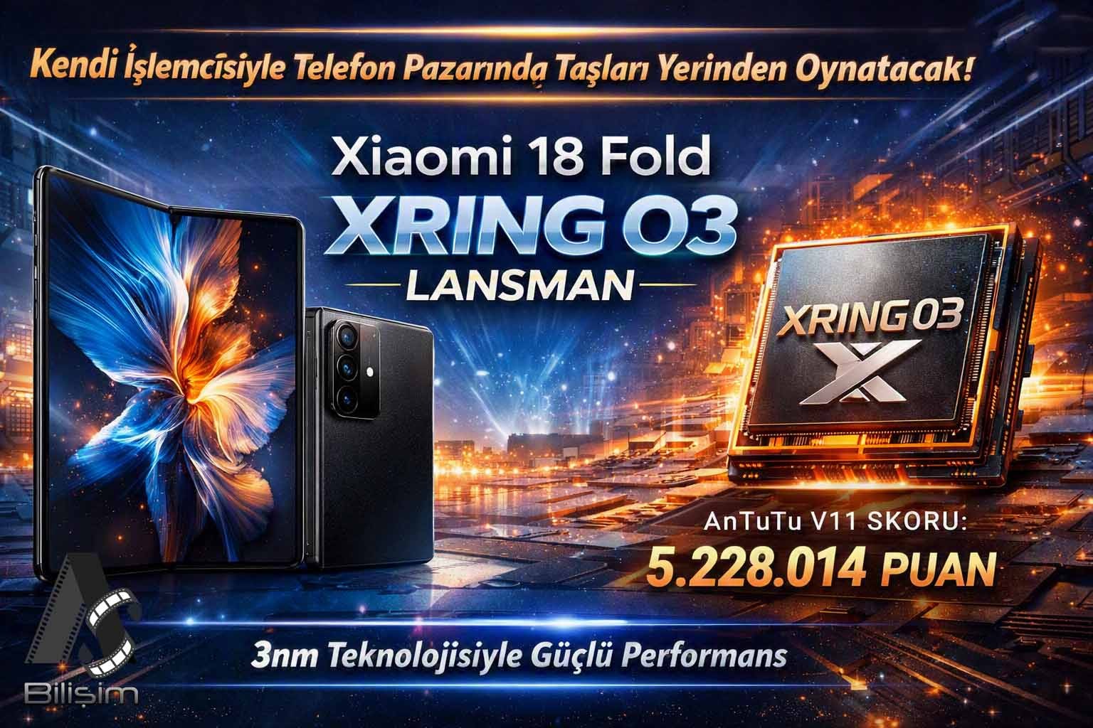 Xiaomi Kendi İşlemcisiyle Telefon Pazarında Taşları Yerinden Oynatacak!