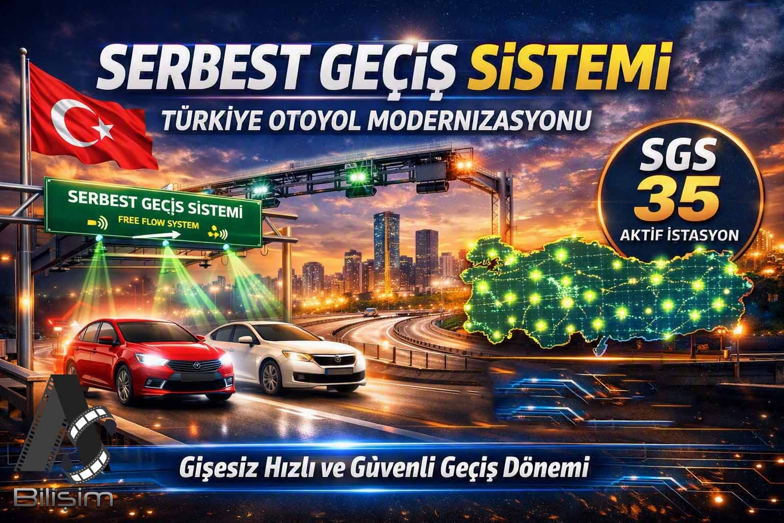 Otoyollarda Gişe Dönemi Tarihe Karışıyor: (SGS) Nedir, Nasıl Çalışır?