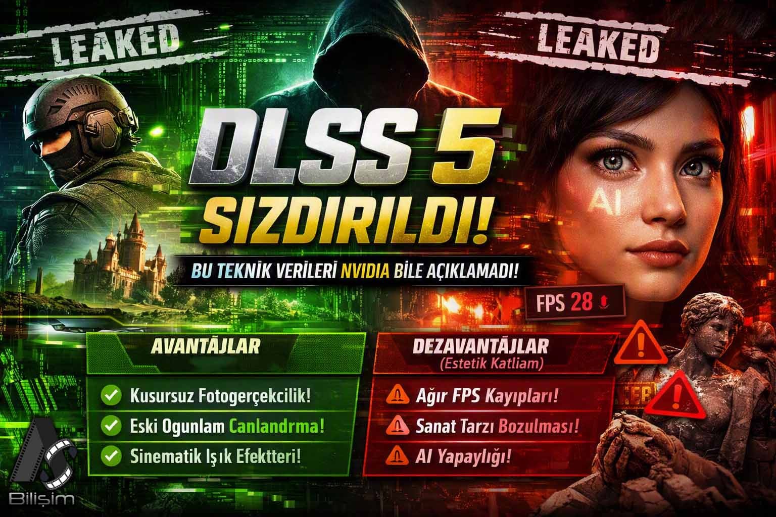 DLSS 5 Sızdırıldı: Bu Teknik Verileri NVIDIA Bile Açıklamadı!