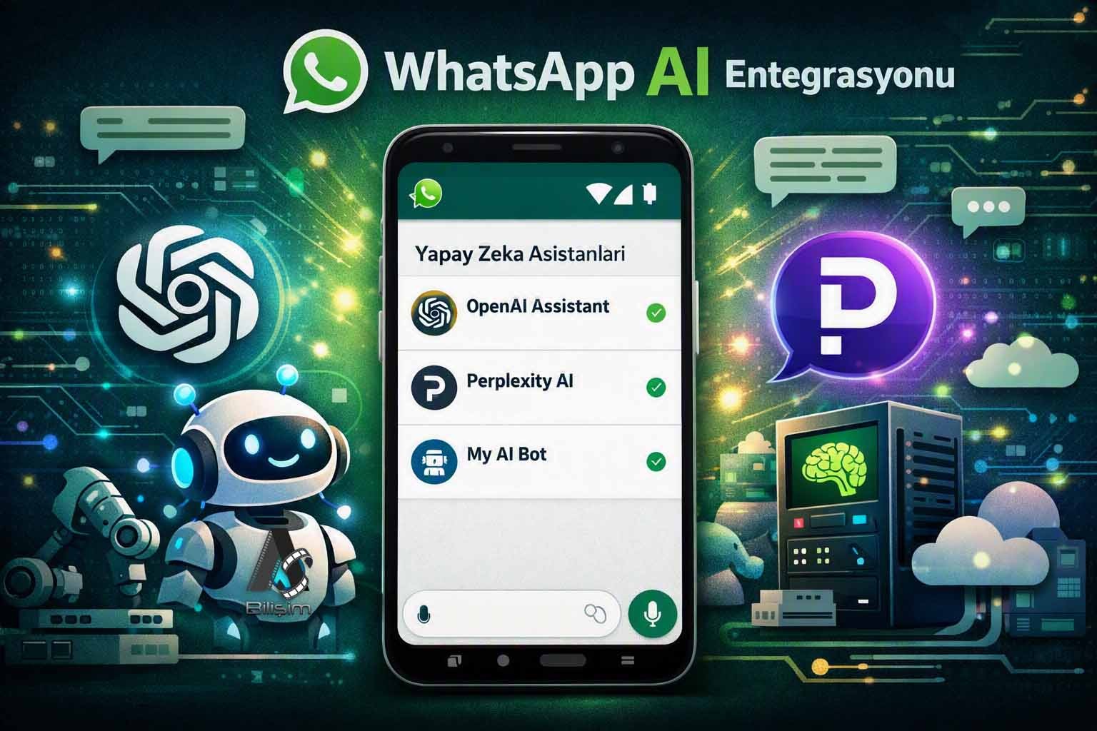 Bu Özelliği Gören Diğer Uygulamaları Silecek: WhatsApp Tek Tıkla Yapay Zekâ Üssüne Dönüşüyor!