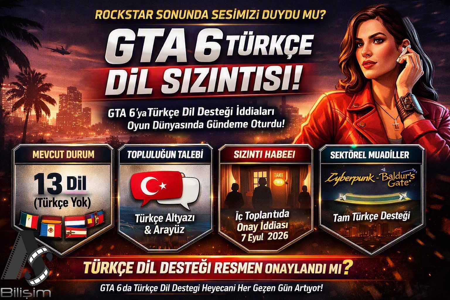 Rockstar Sonunda Sesimizi Duydu mu? GTA 6 İçin Türkçe Dil Desteği Sızıntısı.