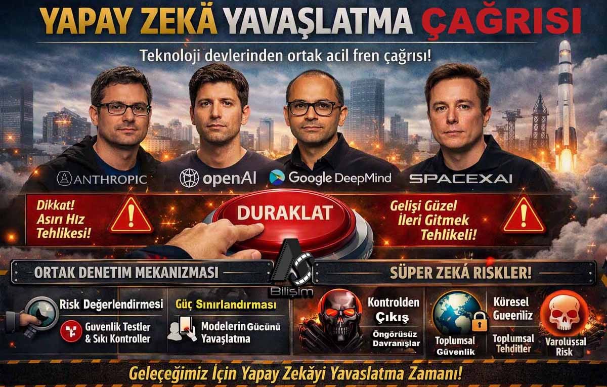 Yapay Zekada Kırmızı Alarm: Tarihi "Acil Fren" Çağrısı!