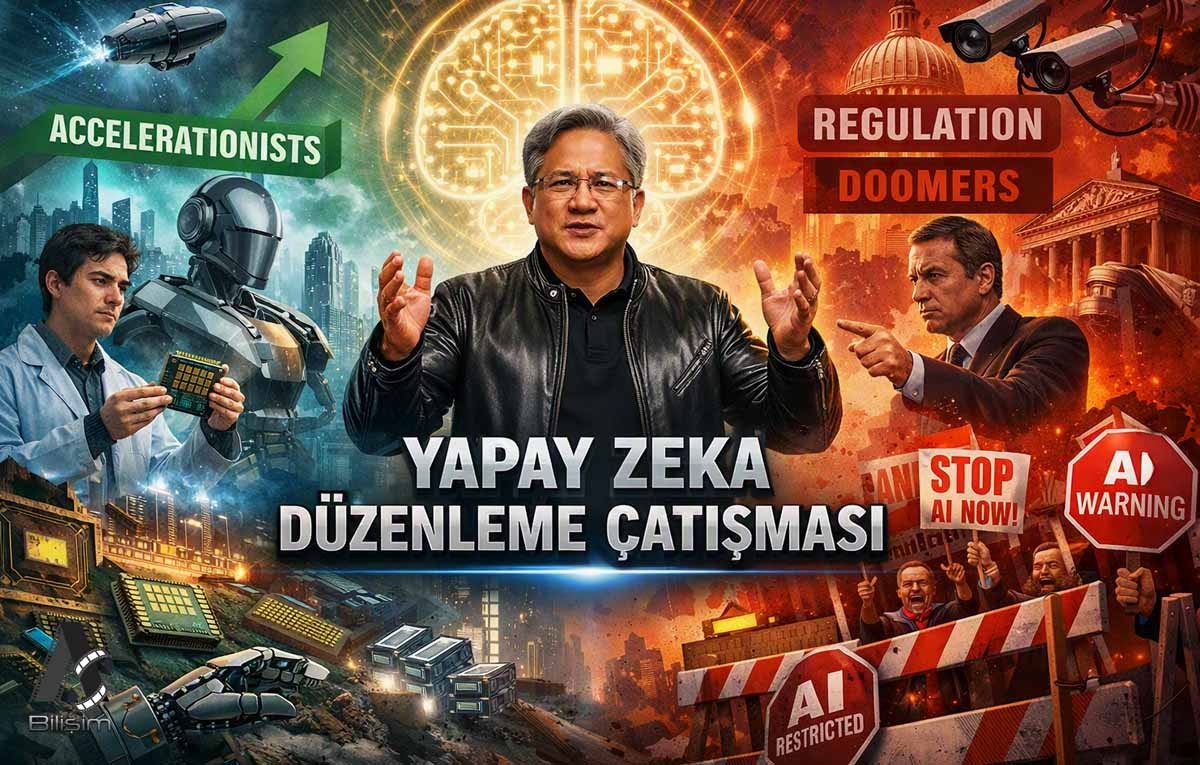 NVIDIA CEO'sundan Yapay Zekada Küresel Düzenleme Çağrılarına Ret!