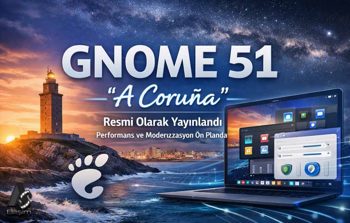 Linux Dünyasında Yeni Dönem: GNOME 51 "A Coruña" Resmen Yayınlandı!