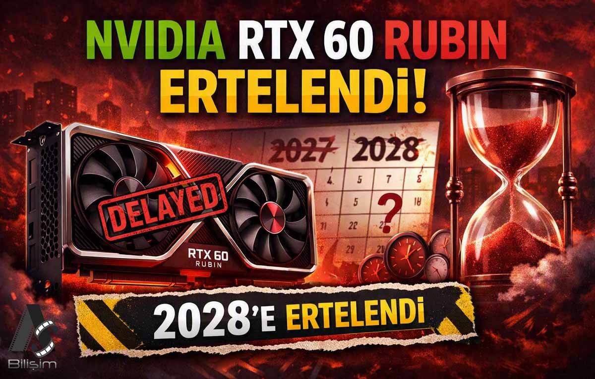 Blackwell Dönemi Çok Uzun Sürecek! Sızıntılara göre RTX 60 Seri 2028 Yılında Gelecek