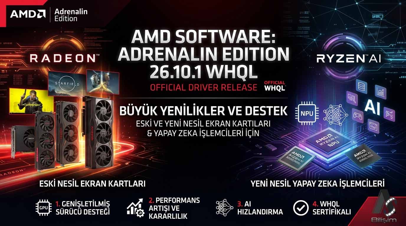 AMD Software: Adrenalin Edition Sürücüsü Yayınlandı. FSR 4.1 Müjdesi