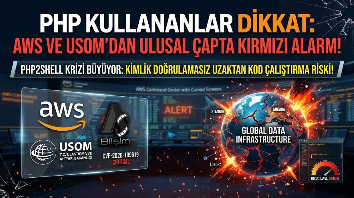 PHP Kullananlar Dikkat: AWS ve USOM’dan Ulusal Çapta Kırmızı Alarm!
