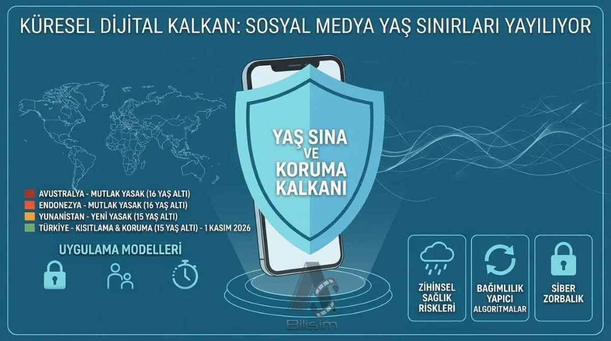 Dünyayı Saran 'Dijital Kalkan' Dalgasını Son Yasaklayan Ülkeler