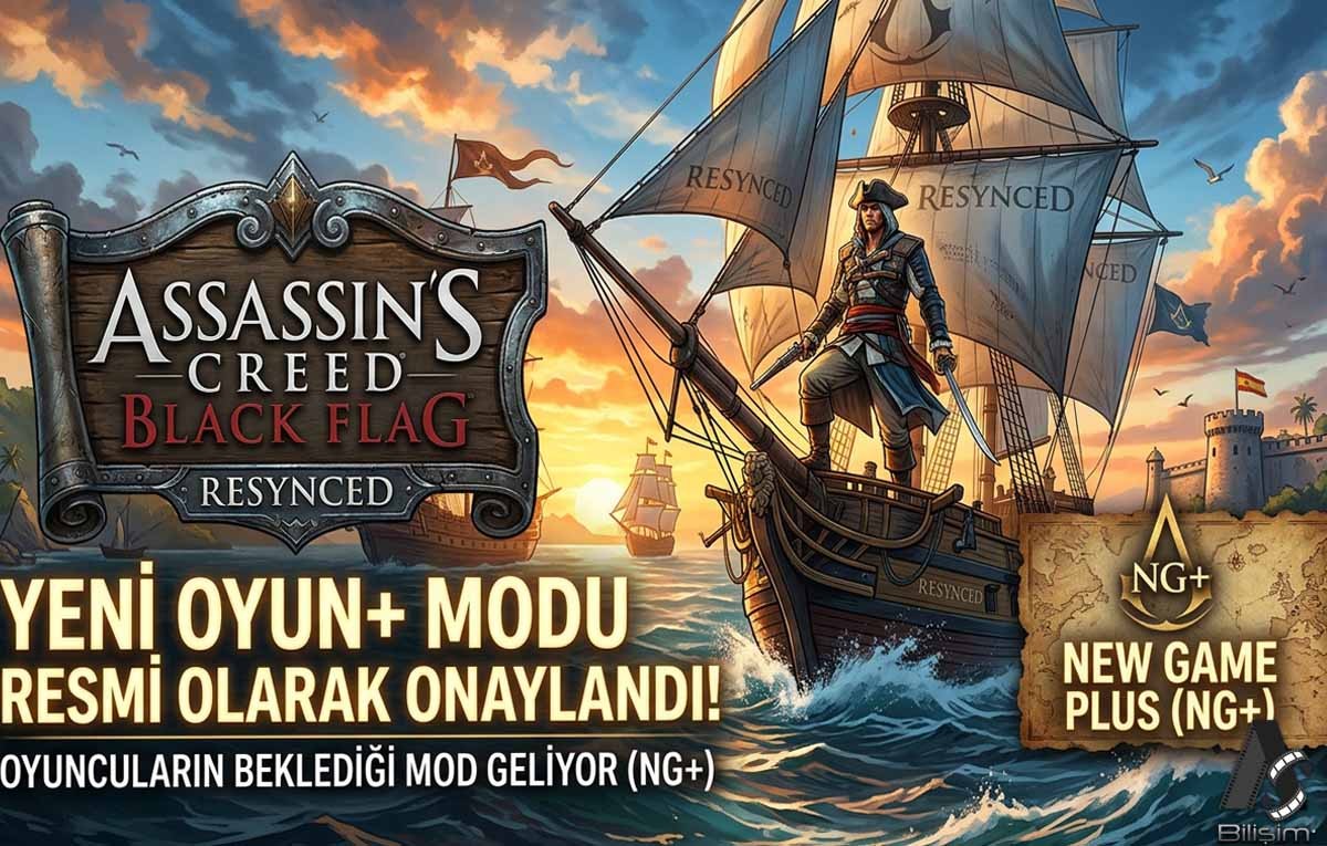 AC Black Flag Resynced İçin Büyük Güncelleme: İşte Yeni Oyun+