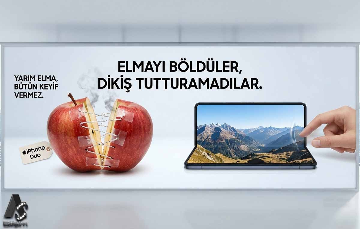 Samsung’dan Apple’a Göndermeli "Elma" Reklamı