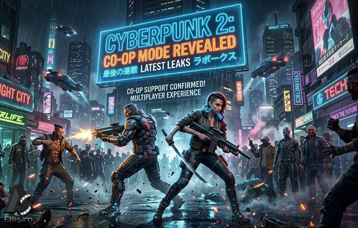 Cyberpunk 2’den Son Sızıntılar Co-op Desteğide Olacak!