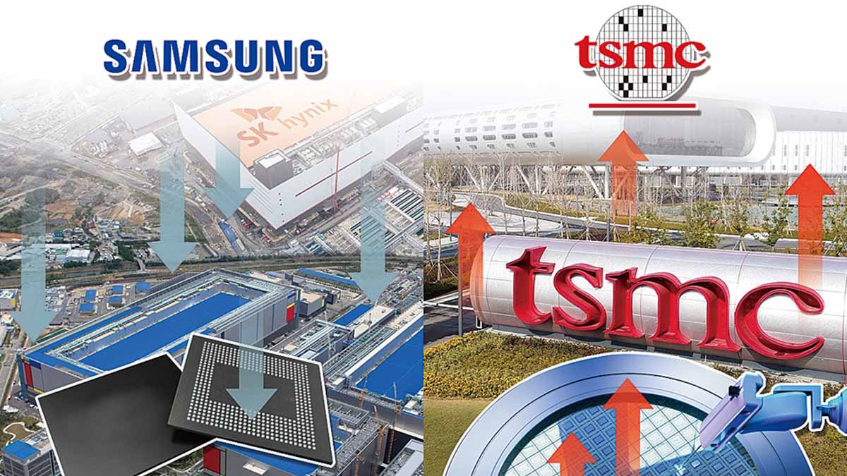 Samsung, SK Hynix ve TSMC Intel’i gelirde geride bıraktı.