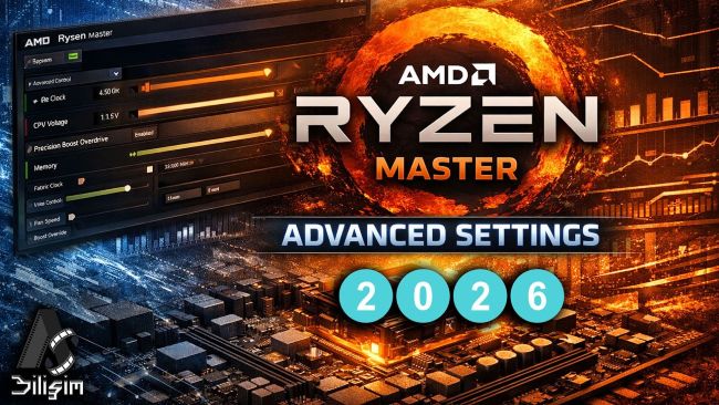 AMD Ryzen Master 2026 - Advanced Mod ( Overclock ve Undervolt ) Ayarları