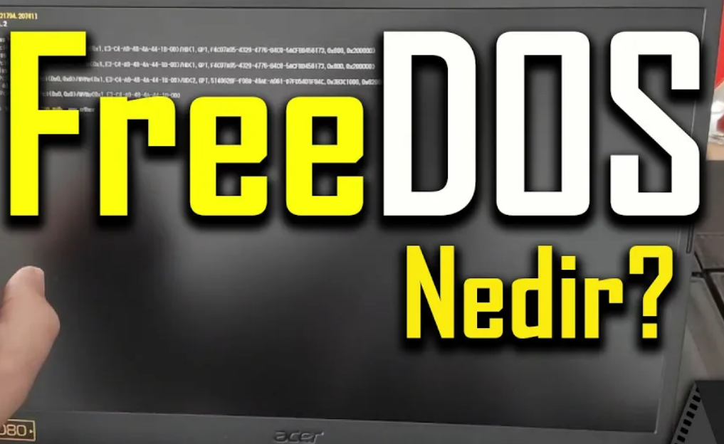 FreeDOS Bilgisayar Kurulumu Nasıl Yapılır?