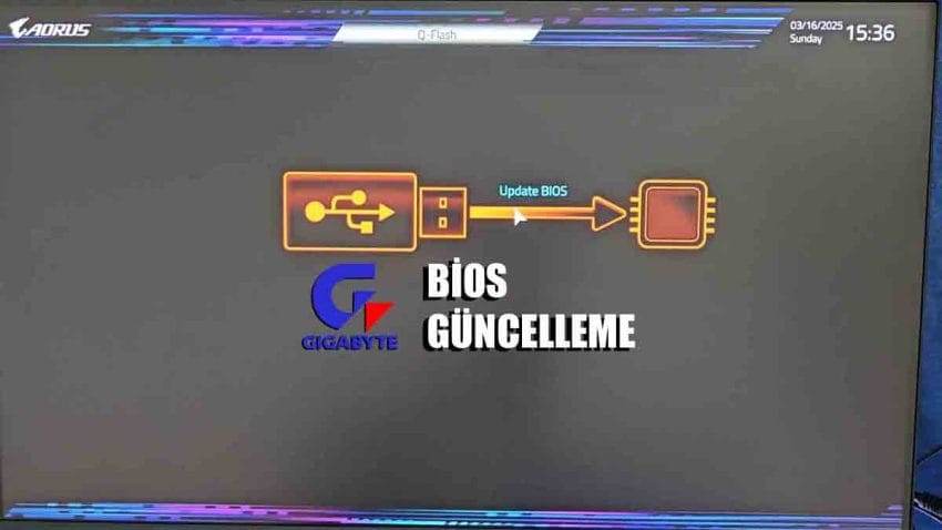 GIGABYTE Anakart Bios Güncelleme Rehberi 2025