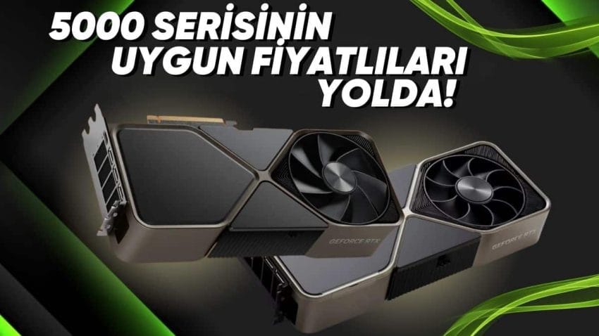 RTX 5060 serisinden ilk bilgiler gelmeye başladı.