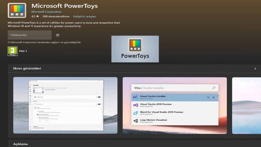  Microsoft PowerToys ile Tanışın