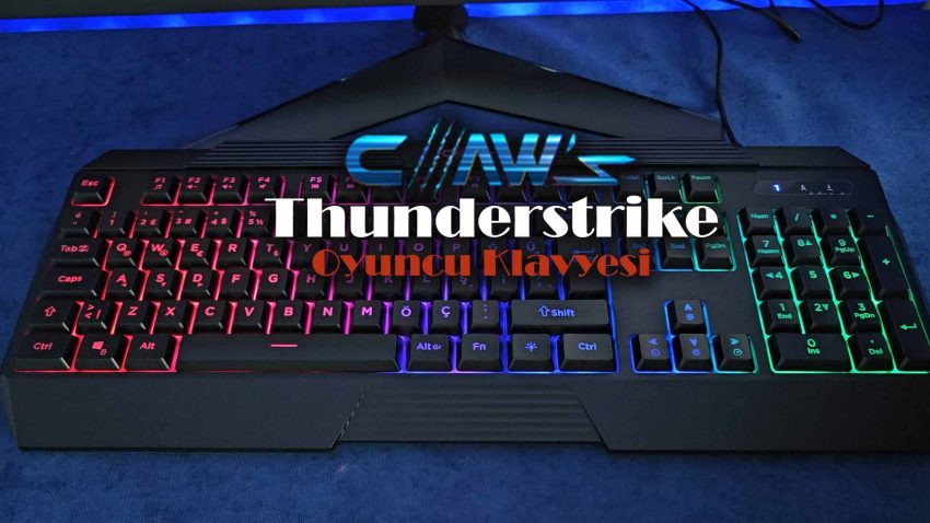 Claw’s Thunderstrike Oyuncu Klavyesi